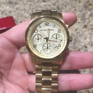 Michael Kors Gold tone Bradshaw Watch